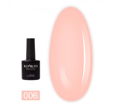 База KOMILFO French Rubber Base 8 мл (006 Nail Cream) База KOMILFO French Rubber Base 8 мл (006 Nail Cream)