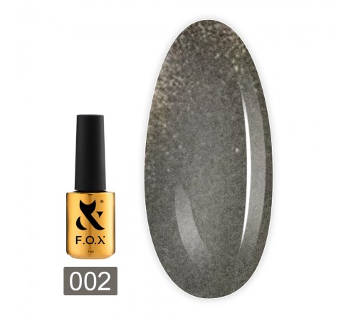 Гель-лак FOX Cat Eye Crystalline 7 мл (002) Гель-лак FOX Cat Eye Crystalline 7 мл (002)