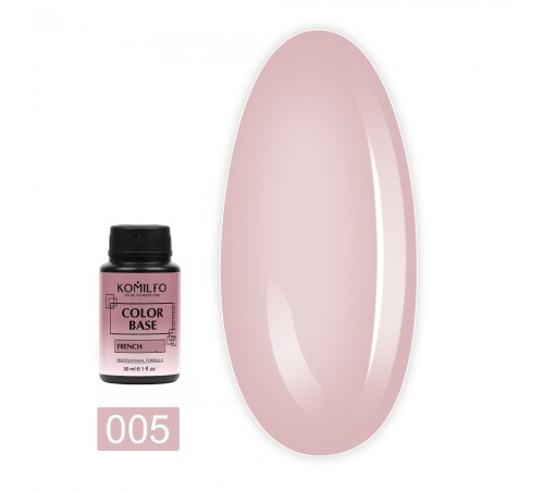 База KOMILFO Color Base 30 мл (барильце) (005 French) База KOMILFO Color Base 30 мл (барильце) (005 French)