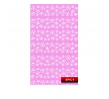Наклейки KODI NailArt Stickers (004SP White)