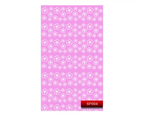Наклейки KODI NailArt Stickers (004SP White) Наклейки KODI NailArt Stickers (004SP White)