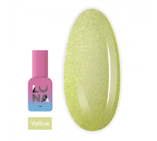 Топ матовий без липкого шару LunaMoon Top Matte Sand 13 мл (Yellow) Топ матовий без липкого шару LunaMoon Top Matte Sand 13 мл (Yellow)