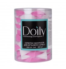 Серветки Doily різнокольорові 6*6 см 45 г/м2 800 шт.