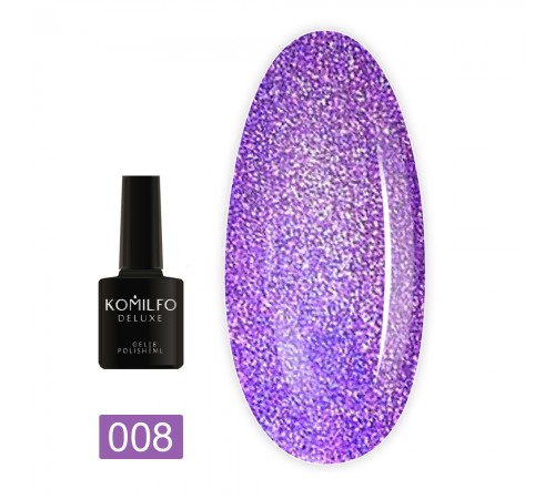 Гель-лак KOMILFO Holographic 8 мл (008) Гель-лак KOMILFO Holographic 8 мл (008)
