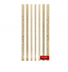 Наклейки для нігтів KODI Nail Art Stickers Gold 009FL