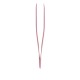 Пінцет для брів STALEKS BEAUTY & CARE 11 TYPE 1 TBC-11/1 широкі прямі кромки