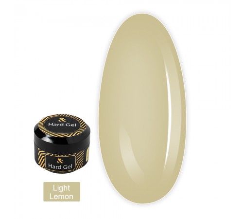 Гель FOX Hard gel будівельний рідкий 15 мл (Light Lemon) Гель FOX Hard gel будівельний рідкий 15 мл (Light Lemon)