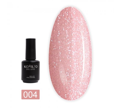 База KOMILFO KC Glitter Rubber French Base 15 мл (004) База KOMILFO KC Glitter Rubber French Base 15 мл (004)