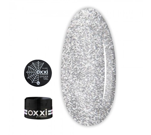 Гель Павутинка OXXI SPIDER GEL 5 мл (Срібло) Гель Павутинка OXXI SPIDER GEL 5 мл (Срібло)