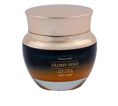Скраб для брів Nikkmole GLOSSY GOLD Скраб для брів Nikkmole GLOSSY GOLD