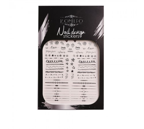 Наклейка KOMILFO Nail Design Sticker (004S) Наклейка KOMILFO Nail Design Sticker (004S)