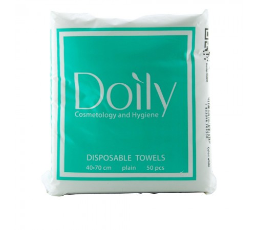 Рушники Doily COMPACT гладкі 40х70 40 гм2 50 шт. Рушники Doily COMPACT гладкі 40х70 40 гм2 50 шт.