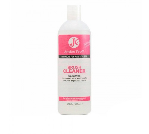 Рідина для очищення пензлів Jerden Proff Brush Cleaner 500 мл Рідина для очищення пензлів Jerden Proff Brush Cleaner 500 мл