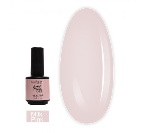 Гель KOMILFO Bottle Gel 15 мл (Milk Pink) Гель KOMILFO Bottle Gel 15 мл (Milk Pink)