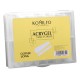 Форми верхні для нарощування нігтів KOMILFO Acry Gel 130 шт (Gothic)