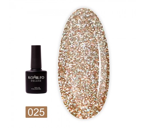Гель-лак Deluxe Series Glitter Collection 8 мл (025) Гель-лак Deluxe Series Glitter Collection 8 мл (025)