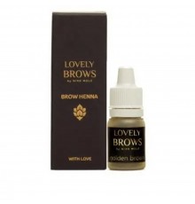 Хна Nikkmole Lovely Brows By Nikk Mole для брів (Золотисто-коричневий)