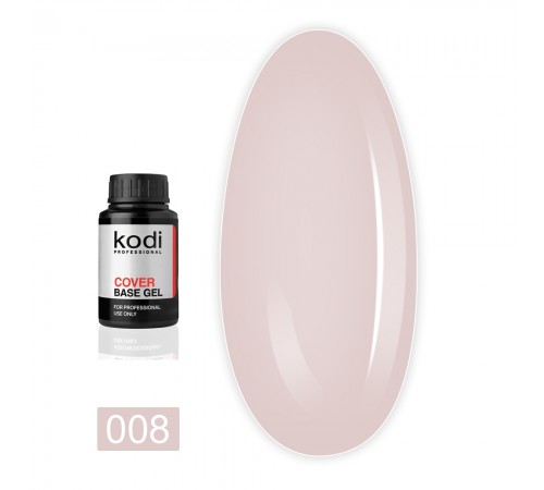 База KODI Cover Base Gel для гель-лаку 30 мл (008) База KODI Cover Base Gel для гель-лаку 30 мл (008)