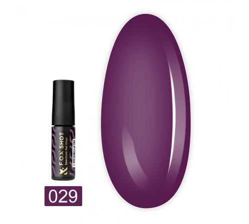 Гель-лак FOX Shot Spectrum 5 g (029) Гель-лак FOX Shot Spectrum 5 g (029)