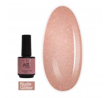 Гель KOMILFO Bottle Gel 15 мл (Nude Glitter)