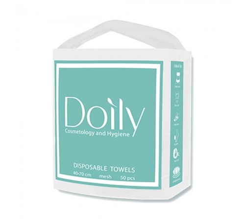 Рушники Doily COMPACT сітка 40х70 40 гм2 50 шт. Рушники Doily COMPACT сітка 40х70 40 гм2 50 шт.