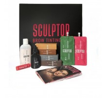 Фарба для брів Sculptor Sculptor Набір для фарбування брів BROW TINTING SET