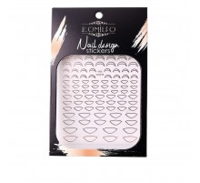 Наклейка KOMILFO Nail Design Sticker (001R)