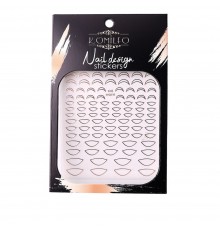 Наклейка KOMILFO Nail Design Sticker (001R)
