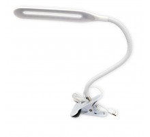 Лампа світлодіодна USB LED на защіпці біла