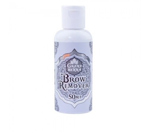 Засіб для видалення хни та фарби для брів зі шкіри Grand Henna Remover Засіб для видалення хни та фарби для брів зі шкіри Grand Henna Remover