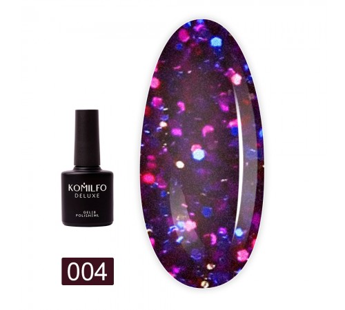 Гель-лак KOMILFO Stardust Glitter 8 мл (004)