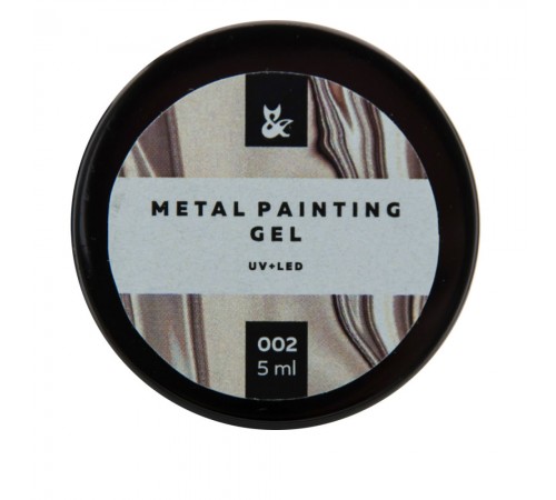 Гель FOX Metal painting 5 мл (002) Гель FOX Metal painting 5 мл (002)
