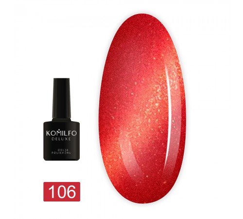 Гель-лак KOMILFO Fantasy Cats eye 8 мл (106) Гель-лак KOMILFO Fantasy Cats eye 8 мл (106)