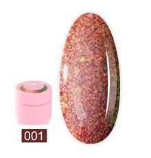 Блискітки для нігтів LunaMoon Rainbow Gel 5 мл (01)