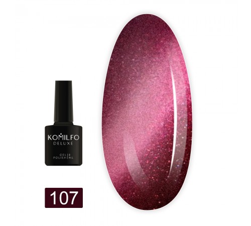 Гель-лак KOMILFO Fantasy Cats eye 8 мл (107) Гель-лак KOMILFO Fantasy Cats eye 8 мл (107)