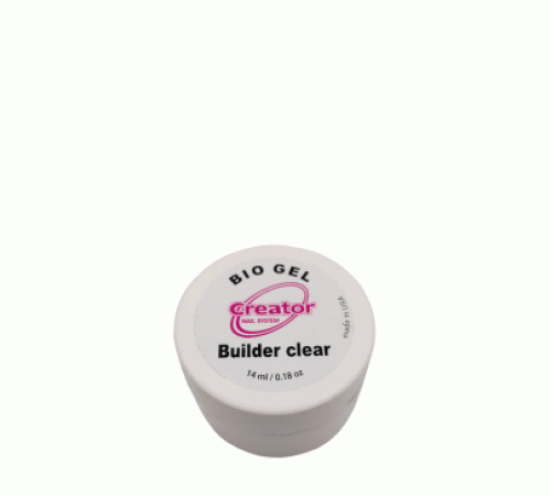 Гель біо Creator BIO UV GEL BULDER CLEAR 14 мл Гель біо Creator BIO UV GEL BULDER CLEAR 14 мл
