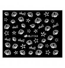 Наклейки KODI NailArt Stickers (044 White)