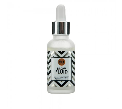 Сироватка Nila Brow Fluid для росту брів та вій 30 мл Сироватка Nila Brow Fluid для росту брів та вій 30 мл