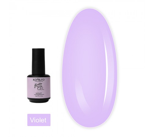 Гель KOMILFO Bottle Gel 15 мл (Violet) Гель KOMILFO Bottle Gel 15 мл (Violet)
