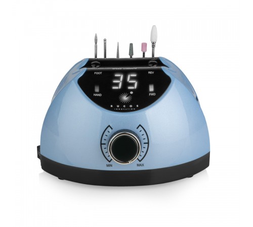 Фрезер X4 PRO Bucos Nail Drill (65W35000 об) (BLUE OCEAN) Фрезер X4 PRO Bucos Nail Drill (65W35000 об) (BLUE OCEAN)