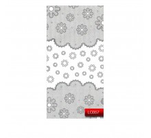 Наклейки KODI NailArt Stickers (057LC Silver)