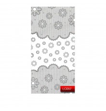 Наклейки KODI NailArt Stickers (057LC Silver)