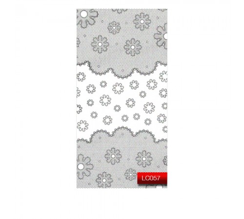 Наклейки KODI NailArt Stickers (057LC Silver) Наклейки KODI NailArt Stickers (057LC Silver)