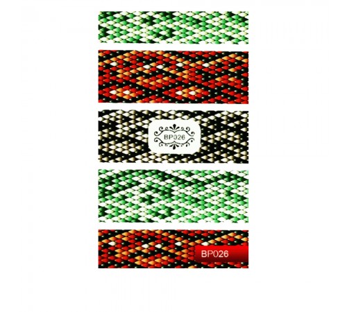 Наклейки KODI NailArt Stickers (026BP) Наклейки KODI NailArt Stickers (026BP)