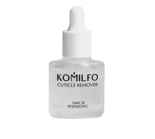 Ремувер KOMILFO Cuticle Remover Alkaline для кутікули лужний 8 мл Ремувер KOMILFO Cuticle Remover Alkaline для кутікули лужний 8 мл