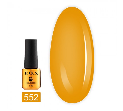 Гель-лак FOX Gold Pigment 6 мл (552) Гель-лак FOX Gold Pigment 6 мл (552)