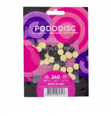 Файл змінний для педикюрного диска на мякій основі PODODISK PRO XS 50 шт (240 grit)