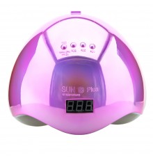 Лампа SUN Plus 5 LED/UV 48 Вт з дисплеєм (MIRROR PINK)