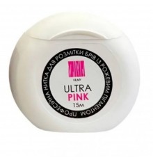Нитка Vilmy професійна для розмітки брів 15 мл (Ultra Pink)