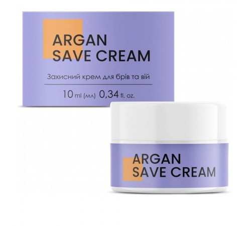 Крем захисний аргановий для брів та вій Joly:Lab Argan Save Cream 10 г Крем захисний аргановий для брів та вій Joly:Lab Argan Save Cream 10 г
